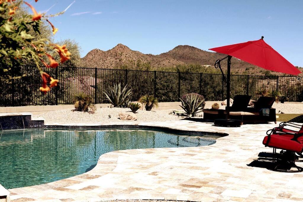 Phoenix Home With Heated Pool, Desert Views & Hot Tub Anthem エクステリア 写真