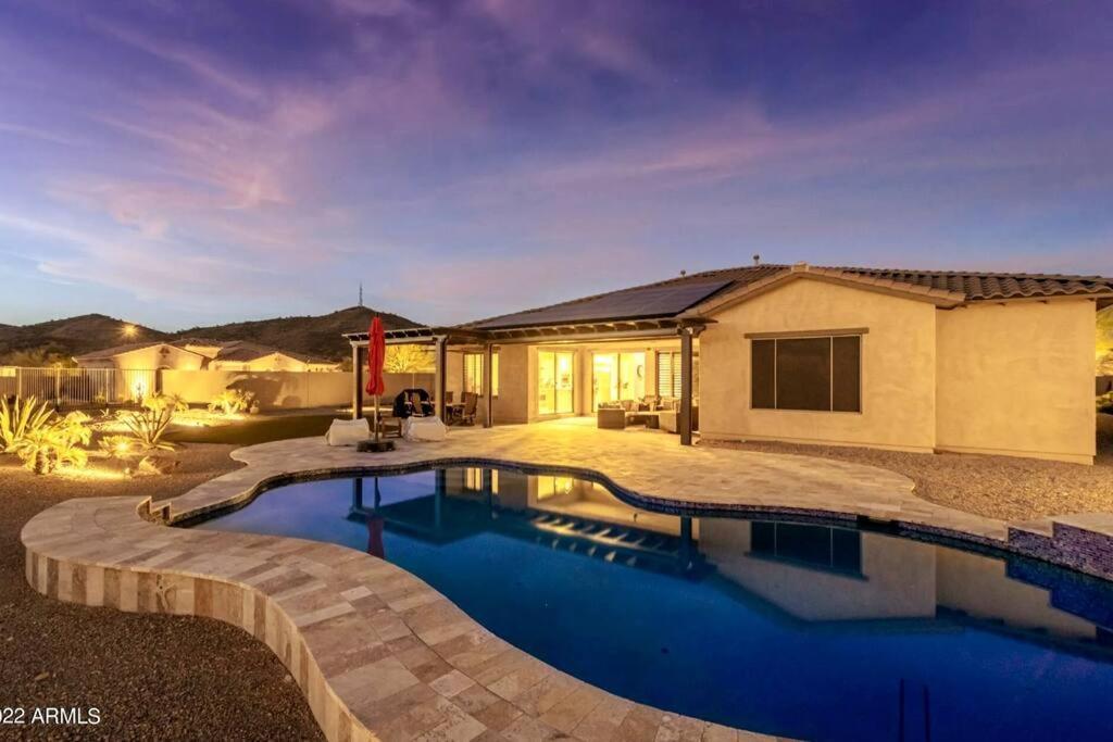 Phoenix Home With Heated Pool, Desert Views & Hot Tub Anthem エクステリア 写真